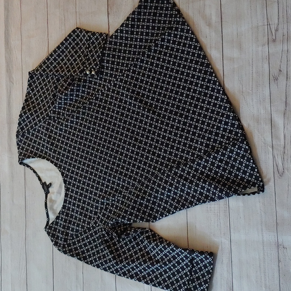 TALBOTS KNIT TOP WITH‎ PEARL DETAILS NWOT